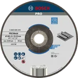 Disque à meuler Bosch PRO à liant métallique 180x6x22,23 mm.