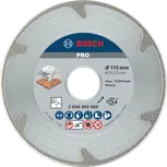 Disque diamanté pour marbre Bosch PRO 115 mm pour une coupe précise.