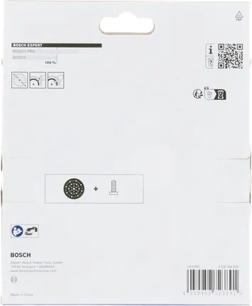 Plateau de ponçage multi-trous Bosch EXPERT 150 mm moyen.