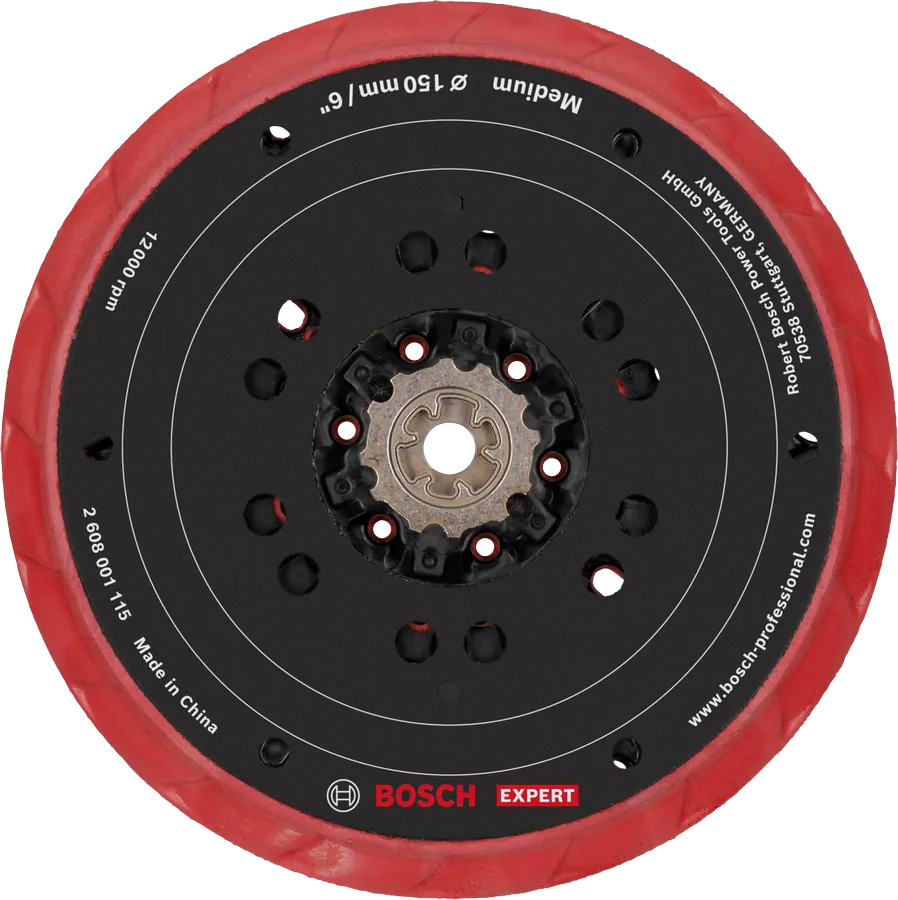 Metabo Plateau De Ponçage « Multi-hole » 125 Mm Dureté Moyen Pour Sxe 150 Bl