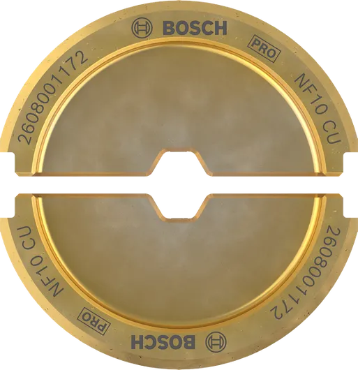 Matrice de sertissage Bosch PRO NF10 CU 10 mm² pour cuivre.