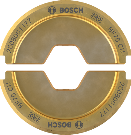 Matrice de sertissage Bosch PRO NF70 CU 70 mm² pour cuivre.