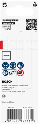 Lame de rabot Bosch PRO 56 x 5,5 x 1,1 mm.