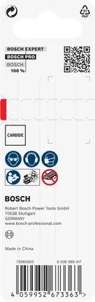 Lame de rabot Bosch PRO 82 x 5,5 x 1,1 mm.