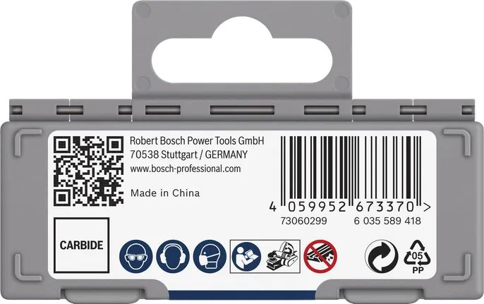 Couteau de rabot Bosch PRO 82 x 5,5 x 1,1 mm.