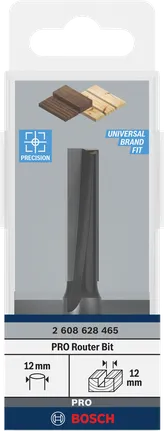 Fraise droite Bosch PRO 12×40 mm.