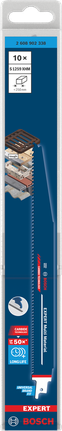Lames de scie en carbure Bosch EXPERT Multi Material S1259XHM, paquet de 10.