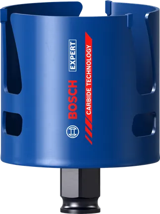 Scie cloche carbure Bosch EXPERT Construction Material 67 mm.