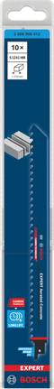 Lame de scie alternative Bosch EXPERT pour béton cellulaire S1241HM, paquet de 10.