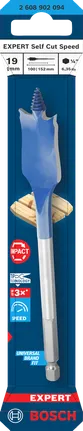 Foret plat Bosch EXPERT Self Cut Speed 19×152 mm.