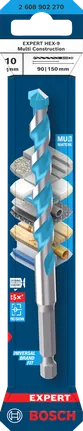 Foret multi-construction Bosch Expert HEX-9 10 mm.