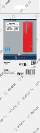 Insert à dégagement nul Bosch PRO pour scies circulaires à table.