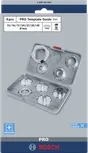 Jeu de gabarits de guidage Bosch PRO 9 pièces.