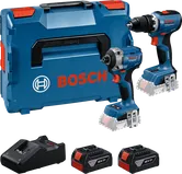 Kit d'outils Bosch 18V 2 combinés GSR et GDR avec mallette.