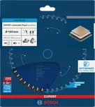 Lame de scie circulaire sans fil Bosch EXPERT pour panneaux stratifiés, 160 mm.