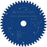 Lame de scie circulaire sans fil Bosch EXPERT pour panneaux stratifiés.