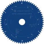 Lame de scie circulaire sans fil Bosch EXPERT pour panneaux stratifiés, diamètre 210 mm.
