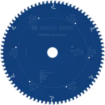 Lame de scie circulaire Bosch EXPERT en aluminium, diamètre 254 mm.