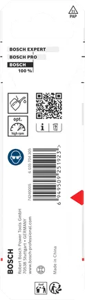Foret hélicoïdal Bosch HSS pour métaux, queue hexagonale de 4,2 mm.