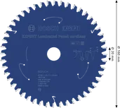 Lame de scie circulaire sans fil Bosch EXPERT pour panneaux stratifiés, 160 mm 48T.