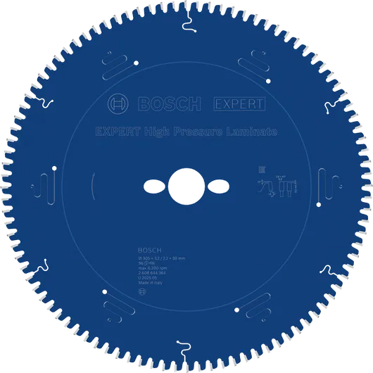 Lame de scie circulaire Bosch EXPERT High Pressure Laminate, 305 mm.