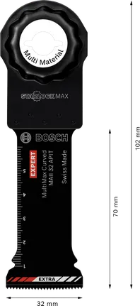 Lame multi-outil carbure Bosch EXPERT MultiMax MAII 32 APIT.