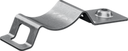 Support de serre-câble métallique Bosch PRO EMT-B pour une installation sécurisée.