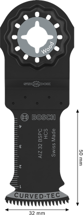 Lame de coupe à bois Bosch AIZ 32 BSPC Starlock 32x50 mm.
