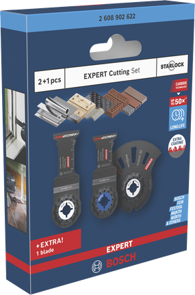 Coffret de coupe Bosch EXPERT 3 pièces.