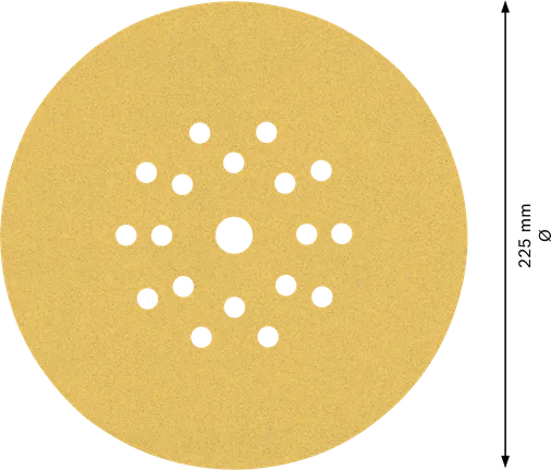 Disque abrasif Bosch EXPERT C470 225 mm grain 120.