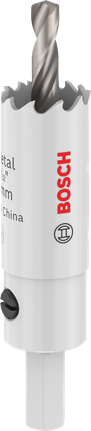 Scie cloche multi-matériaux Bosch 20x40 mm pour une coupe polyvalente.