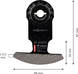 Lame d'angle diamantée Bosch EXPERT MATI 68 RD4, 68 mm.