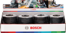 Boîte de présentation Bosch X451 Disque à lamelles 125 mm G80 T27.