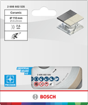 Disque de coupe céramique Bosch 110 mm pour un travail de carrelage précis.