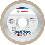 Disque de coupe céramique Bosch 110 mm pour carrelage.