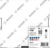 Disque de coupe céramique Bosch 125 x 7 mm pour travaux de carrelage.