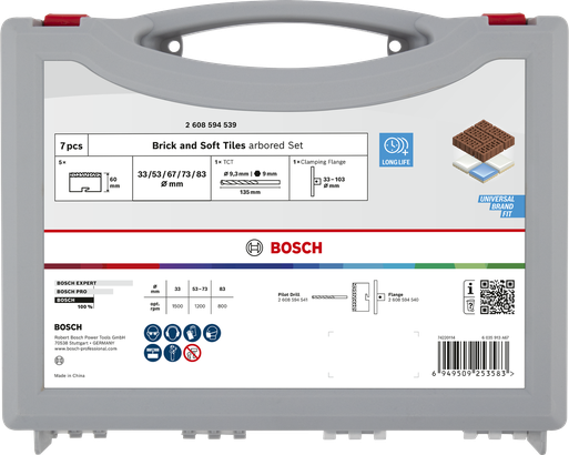 Coffret avec adaptateur Brick and Soft Tile