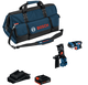 Marteau perforateur Bosch GBH 18V-22 X avec batterie, chargeur et sac.