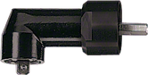 Adaptateur de perceuse à angle droit Bosch pour espaces restreints.