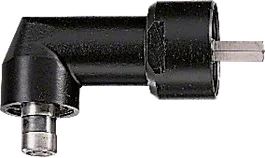 Tête coudée Bosch à entraînement hexagonal interne 1/4 pouce.