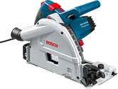 Scie circulaire à rail Bosch GKT 55 GCE pour une coupe précise.