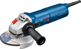 Meuleuse d'angle Bosch GWS 11-125 avec poignée ergonomique.