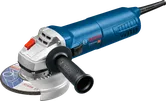 Meuleuse d'angle Bosch GWS 11-125 avec poignée ergonomique.