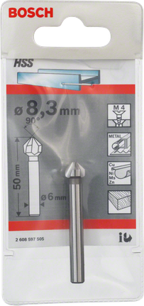 Bosch 8,3 mm HSS countersink bit.