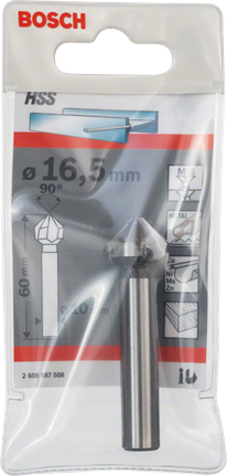 Bosch 16,5mm HSS countersink bit.