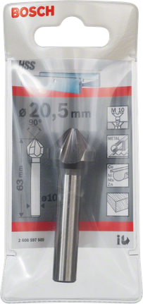 Bosch 20,5 mm countersink bit.