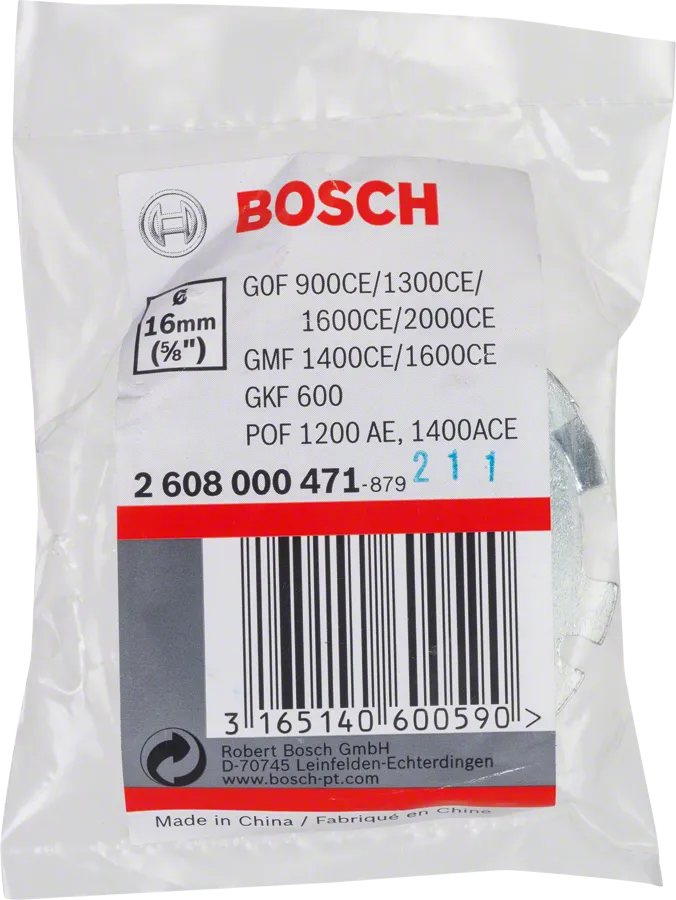 Bosch 16mm template guide.
