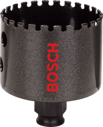 Bosch 3-1/4 inch Diamond Hole Saw Cutter Tool Attachment Hex Bit Tile Cutting 