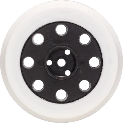 Bosch soft sanding pad 125mm with 8 holes.