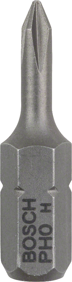 Bosch PH0 Extra Hard screwdriver bit 25mm.